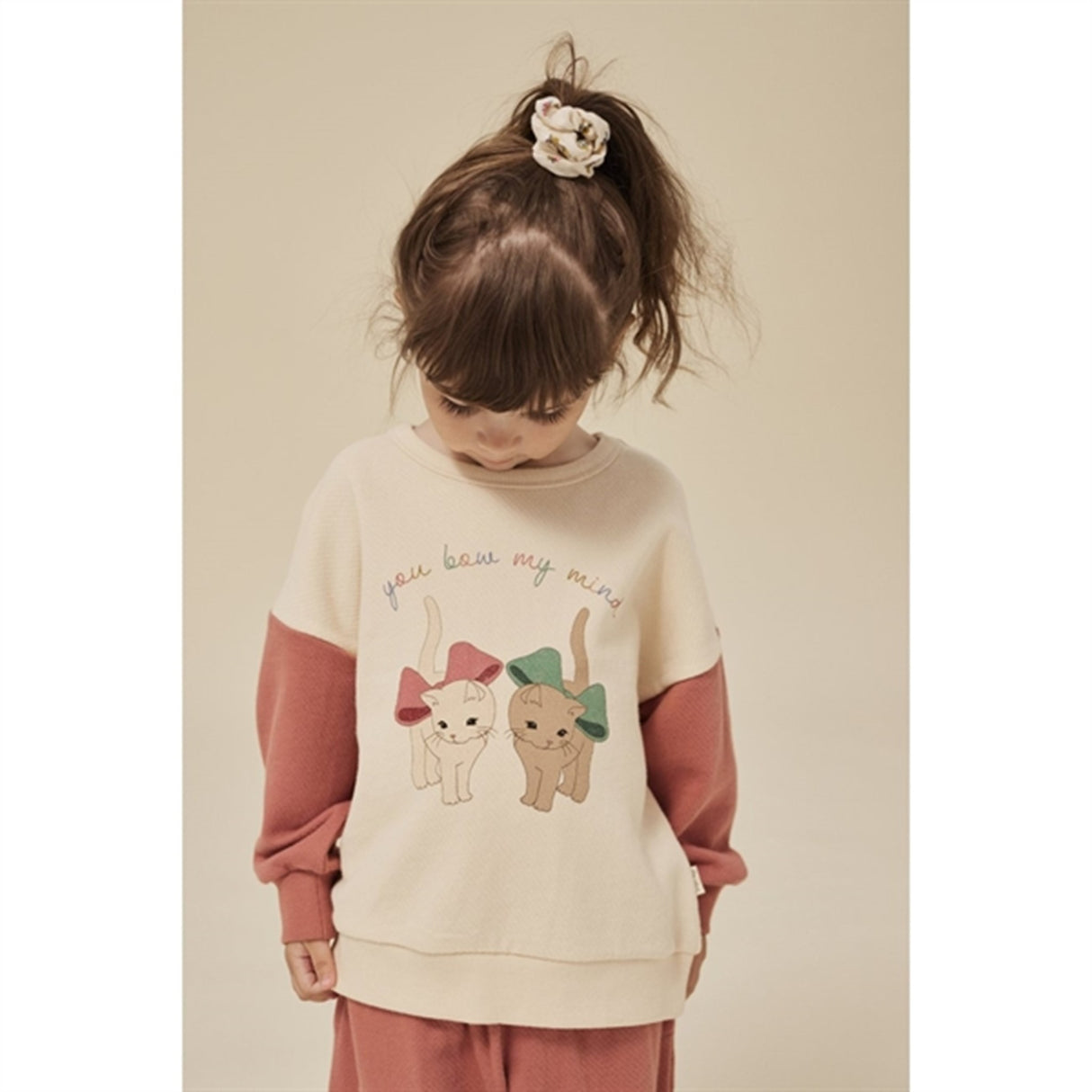 Konges Sløjd Brazilian Sand/Canyon Rose Loupy Lou Sweatshirt 2