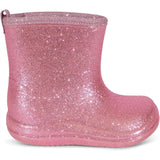 Konges Sløjd Luc Lightweight Glitter Gummistövlar Glitter Rose