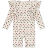 Konges Sløjd Manuca Frill UV Onesies Cherry Motif