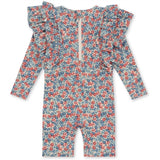 Konges Sløjd Manuca Frill UV Onesies Rosie Blue 5