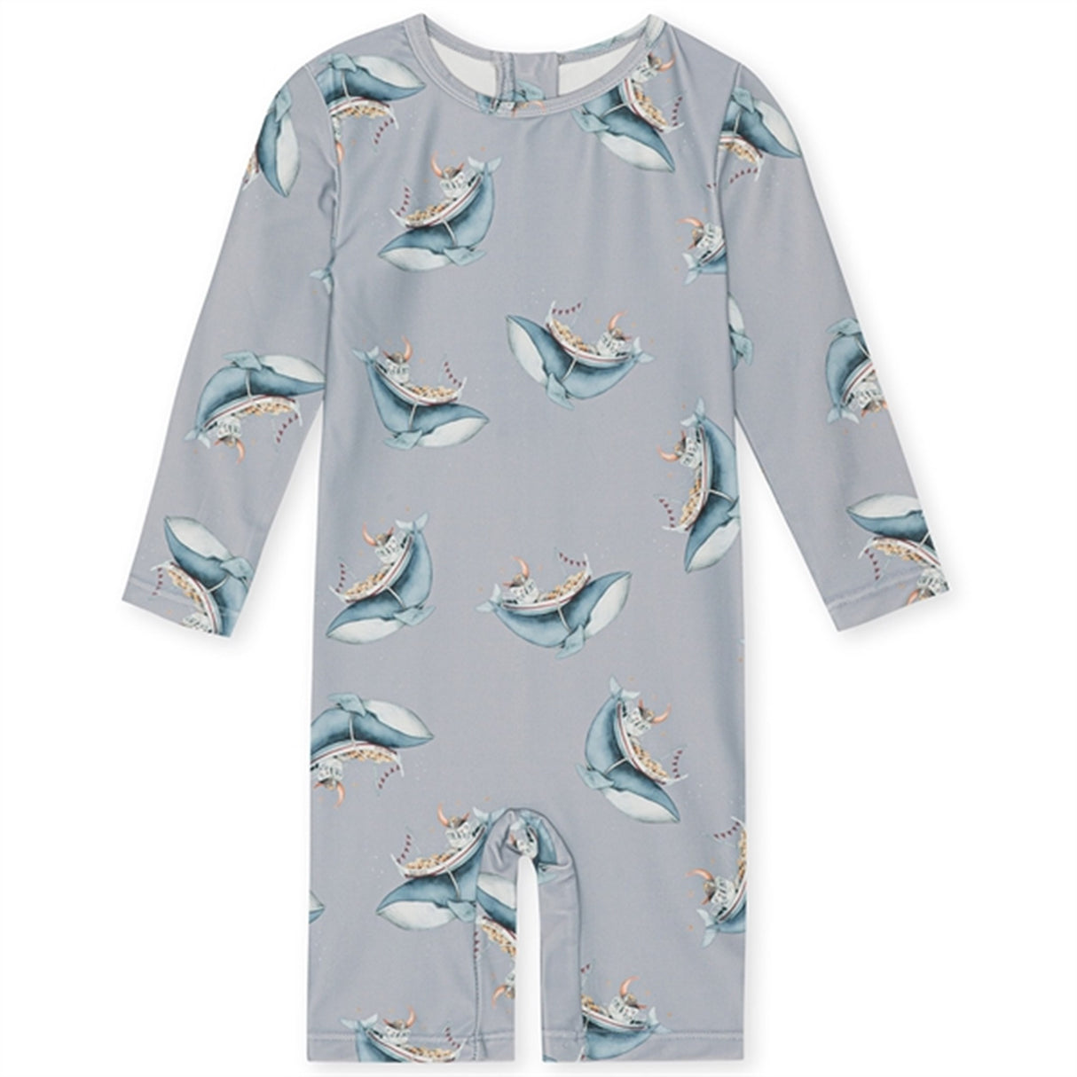 Konges Sløjd Whale Boat Aster UV Bada Onesies