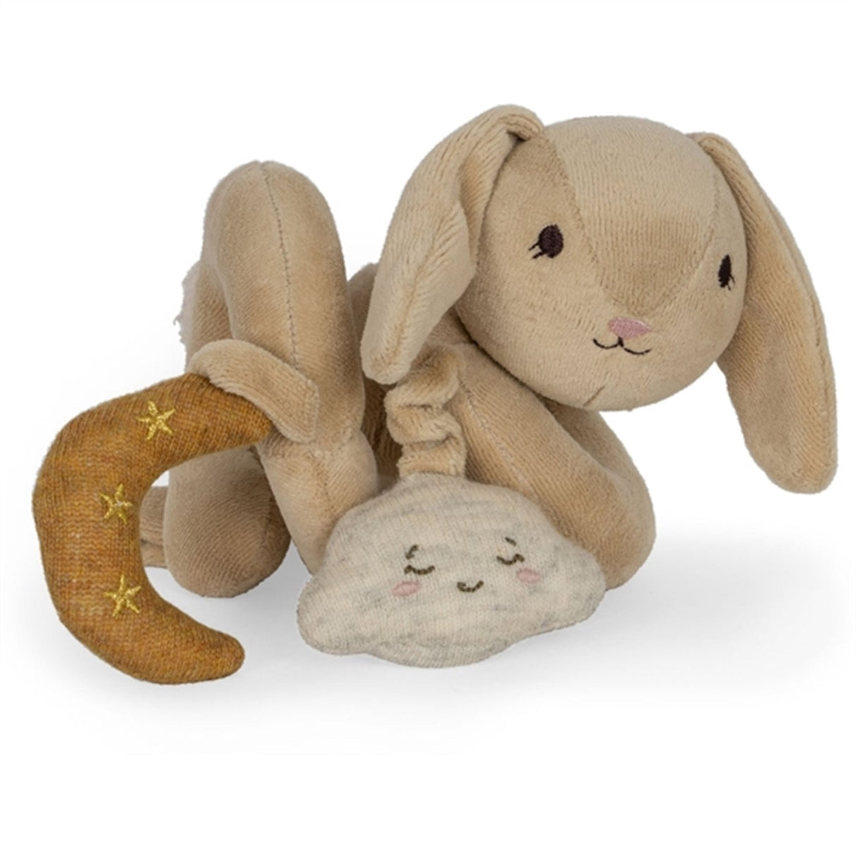 Konges Sløjd Beige Aktivitetsspiral Bunny