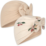 Konges Sløjd Ma Grande Cerise/Nouvelle Peach Basic 2-Pak Turban 7