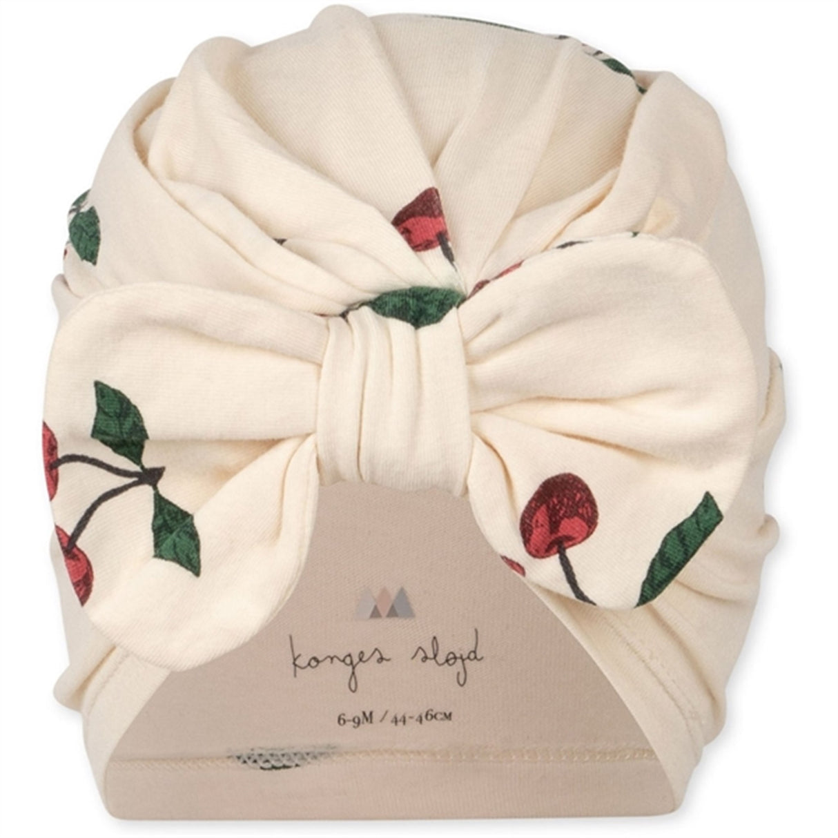 Konges Sløjd Ma Grande Cerise/Nouvelle Peach Basic 2-Pak Turban 6