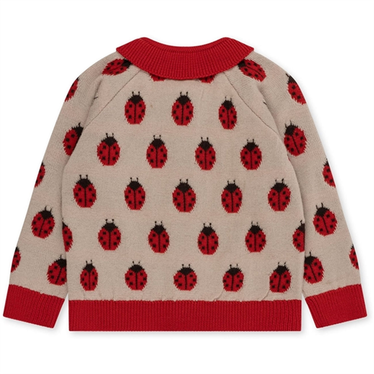 Konges Sløjd Ladybug Belou Stickad Ull Cardigan 7