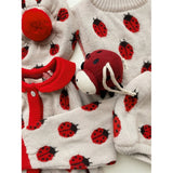 Konges Sløjd Ladybug Belou Stickad Ull Cardigan 3