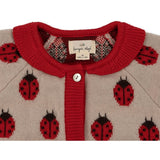 Konges Sløjd Ladybug Belou Stickad Ull Cardigan 6