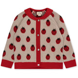 Konges Sløjd Ladybug Belou Stickad Ull Cardigan