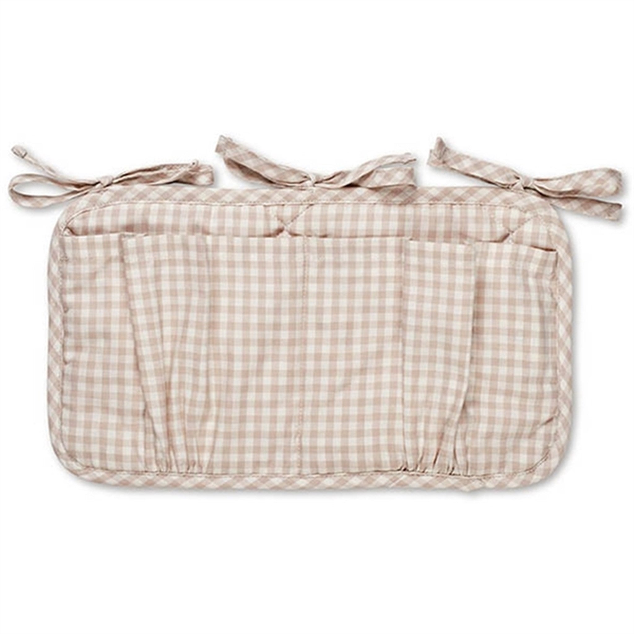 Lalaby Sängficka Beige Gingham 5