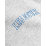 Les Deux Kids Snow Melange/Washed Denim Blue Blake Sweatshirt 3