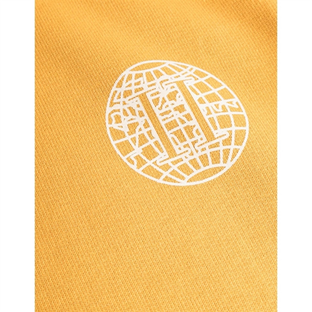 Les Deux Kids Mustard Yellow/Ivory Globe Sweatshirt 2