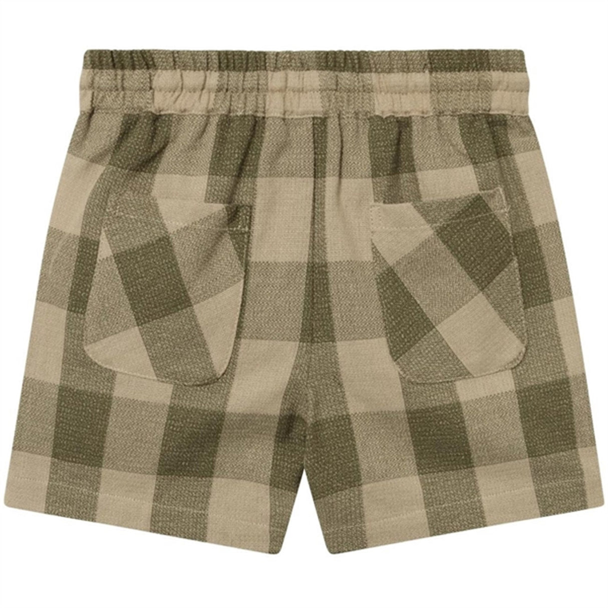 Les Deux Kids Olive Night/Light Desert Sand Hank Buffalo Shorts