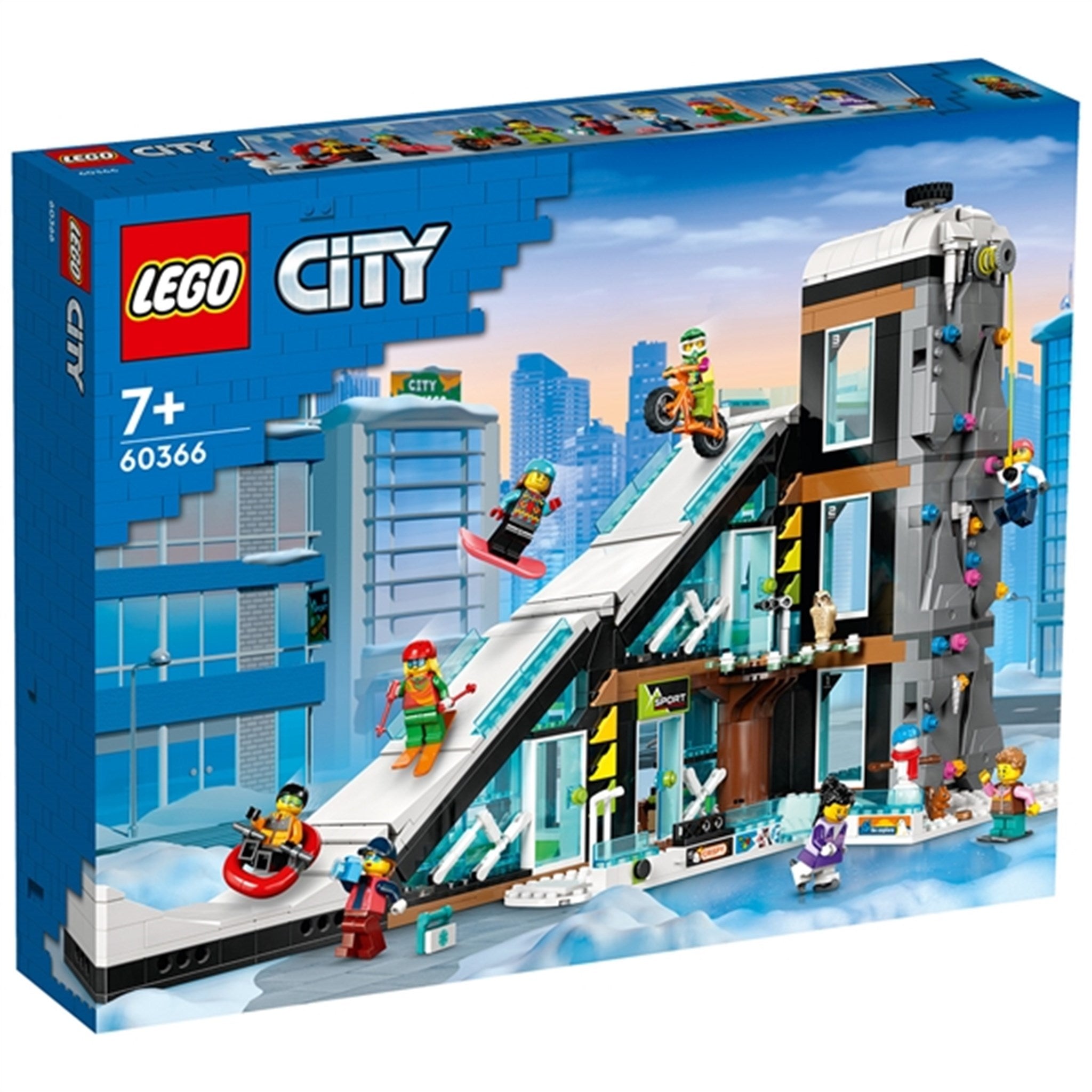 LEGO® City Skid- och Klättercenter