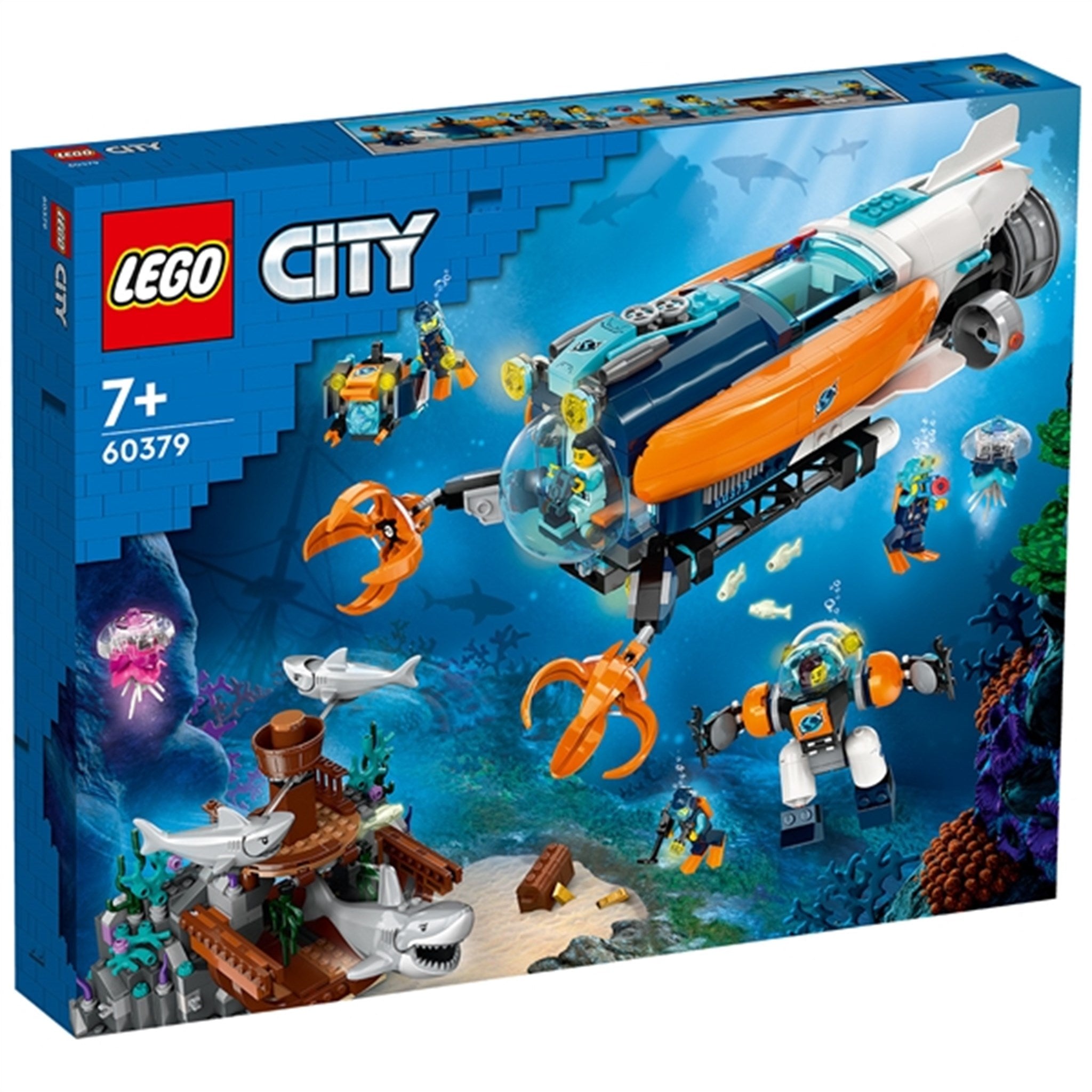 LEGO® City Havsutforskare och Ubåt
