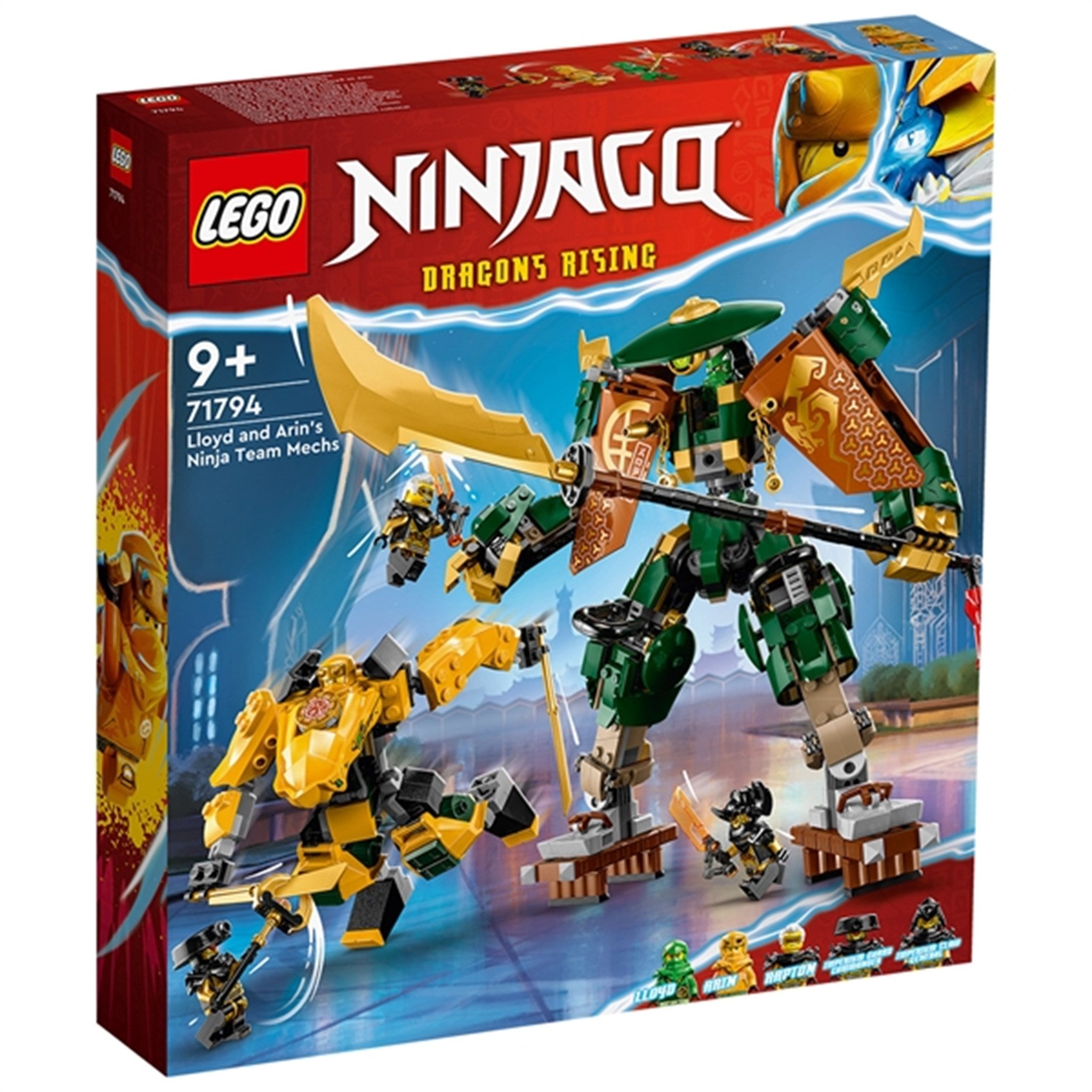 LEGO® NINJAGO® Lloyds och Arins Ninjarobotar