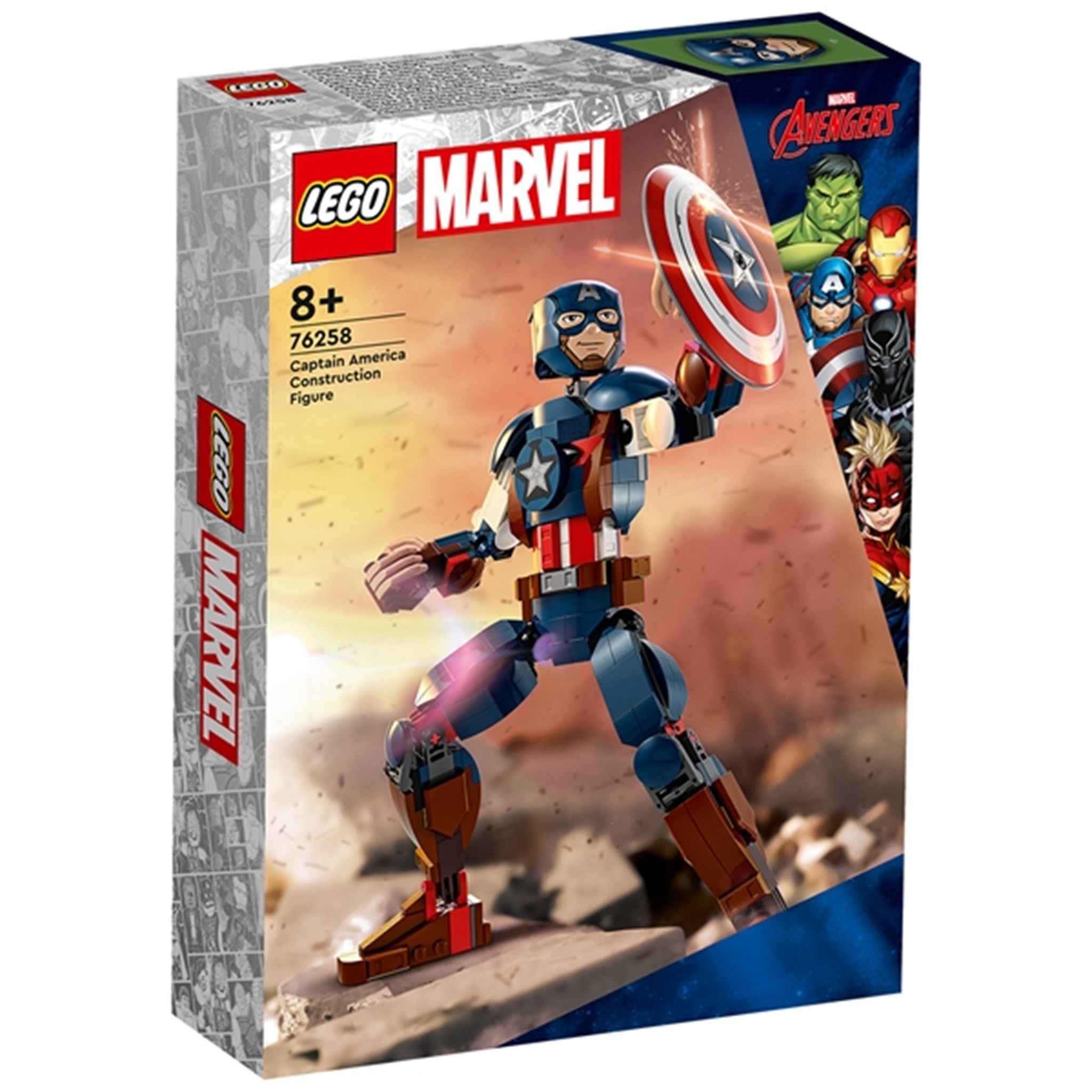 LEGO® Marvel Captain America Byggfigur