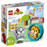 LEGO® DUPLO® Min Första Valp och Kattunge med Ljud