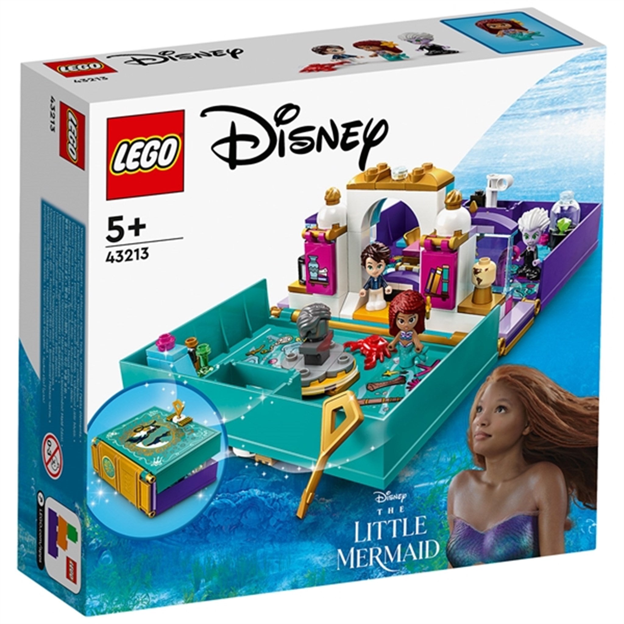 LEGO® Disney™ Den lilla Sjöjungfrun – Sagobok