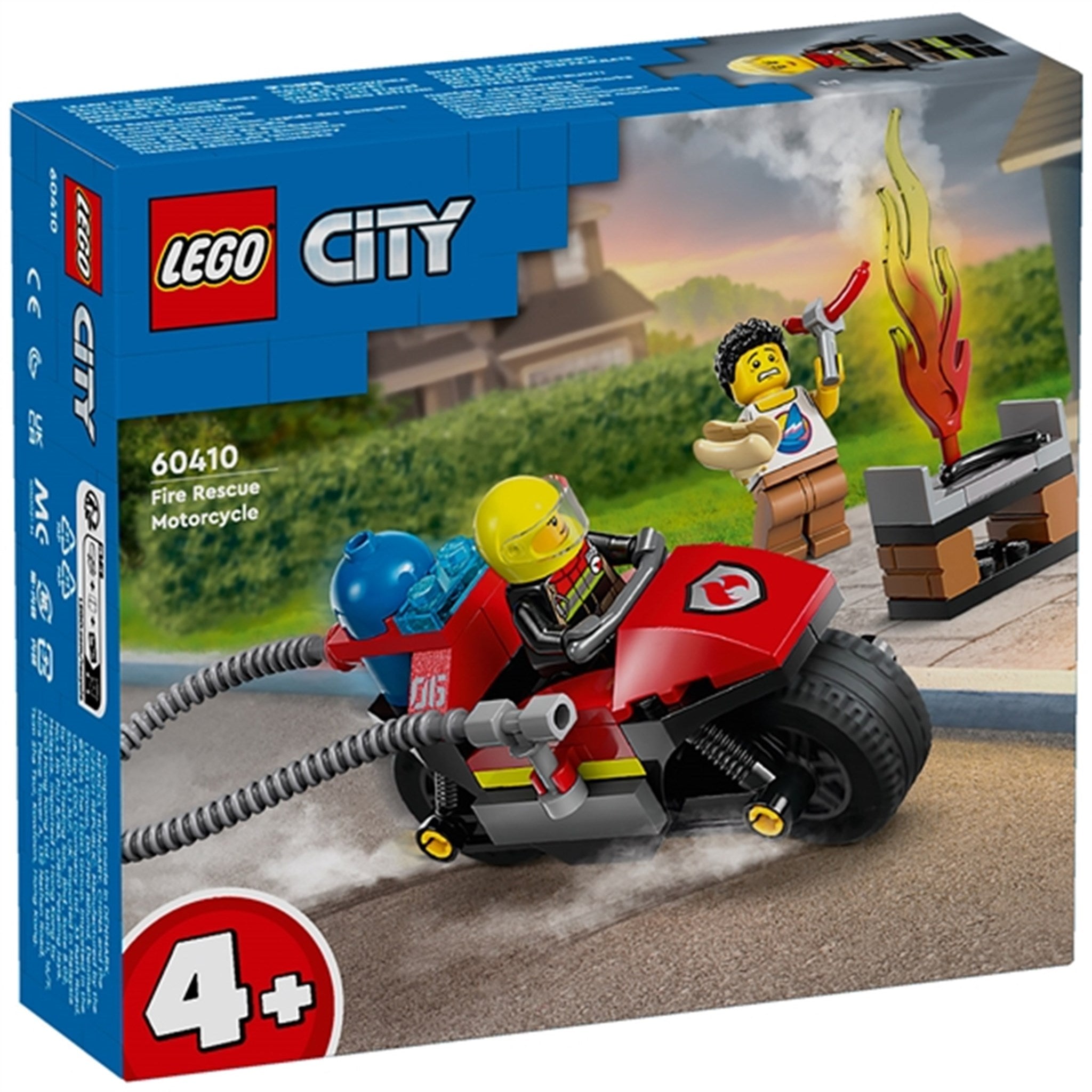 LEGO® City Brandräddningsmotorcykel