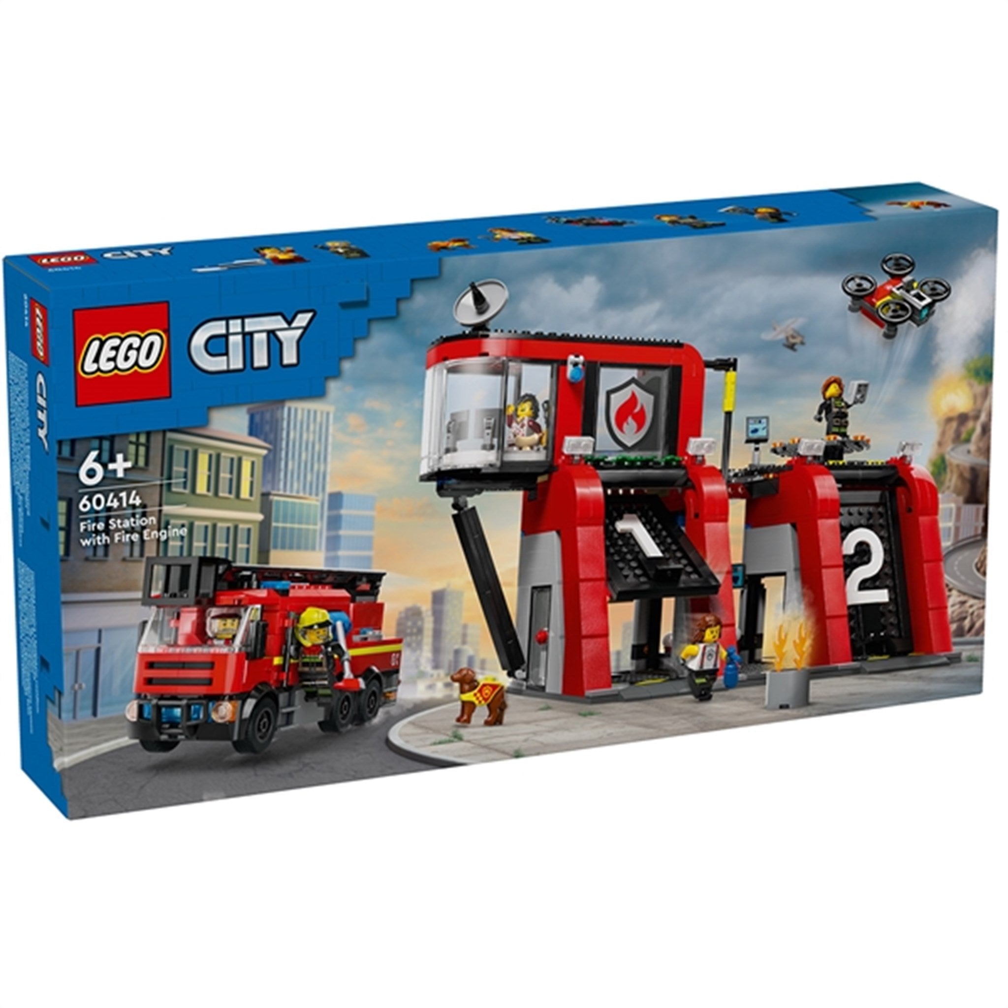 LEGO® City Brandstation med brandbil