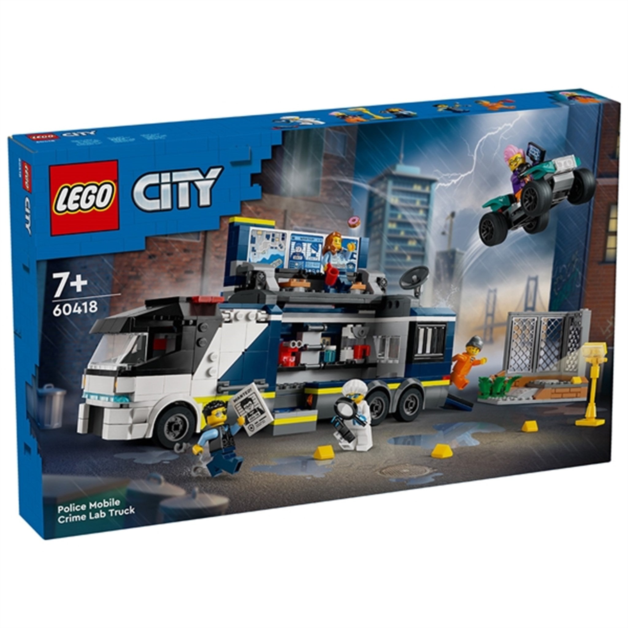 LEGO® City Polisens Mobila Laboratoriebil