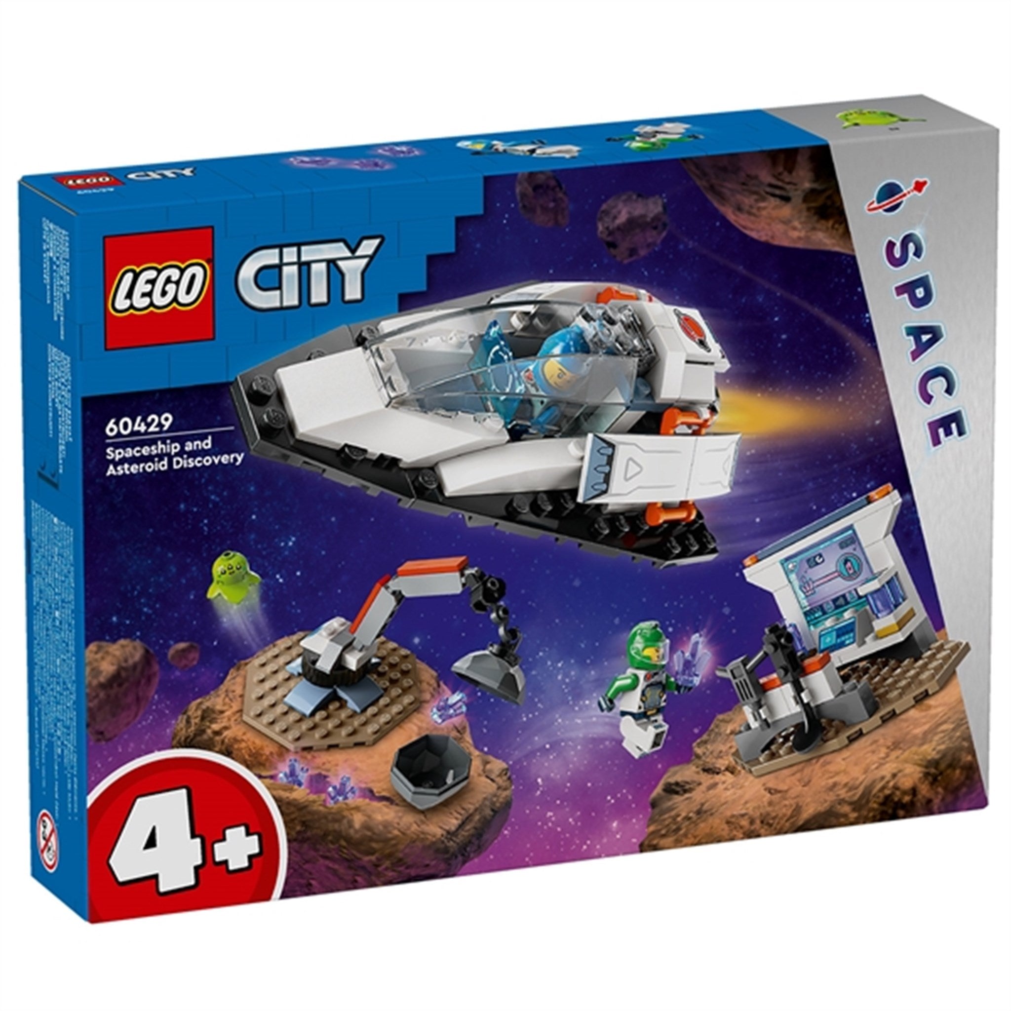LEGO® City Rymdskepp och Asteroidupptäckt