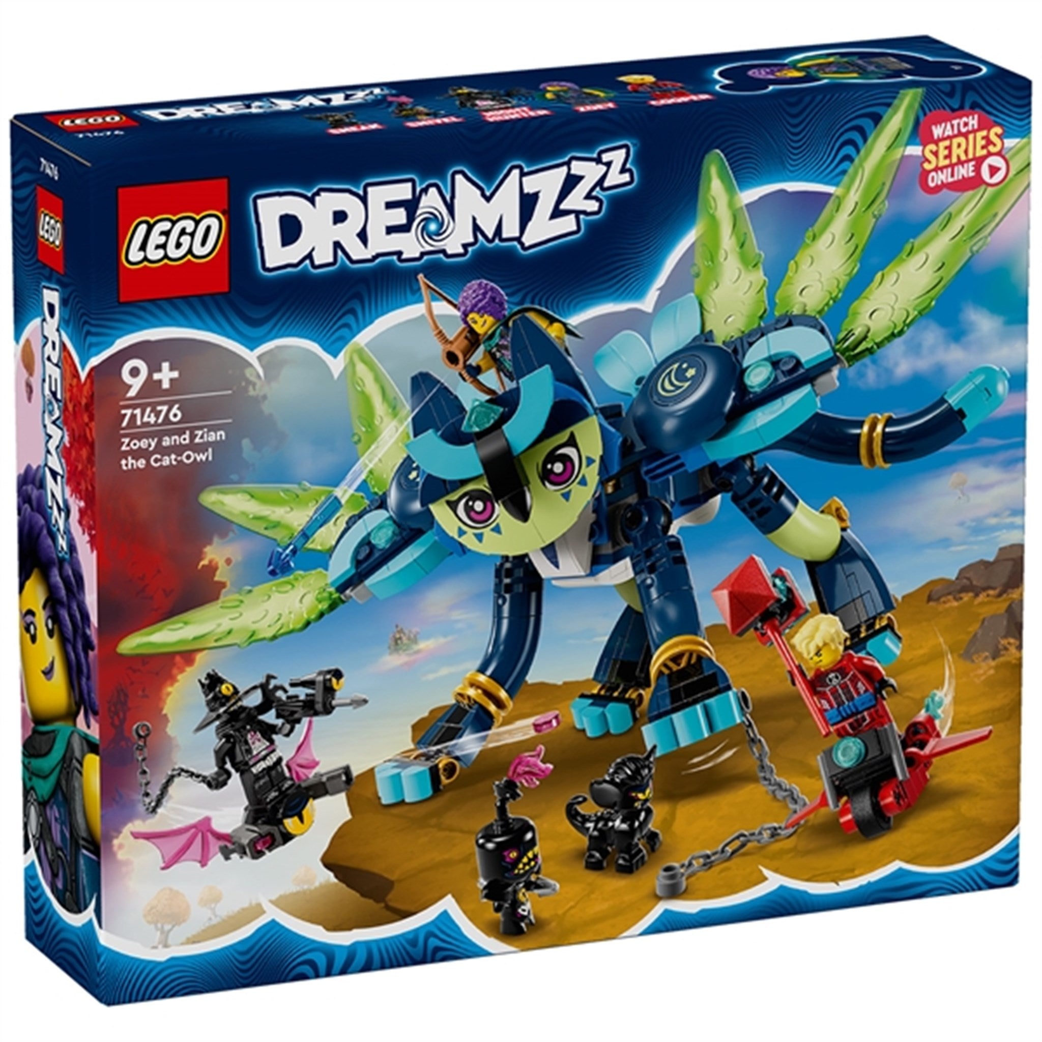 LEGO® DREAMZzz™ Zoey och Kattugglan Zian