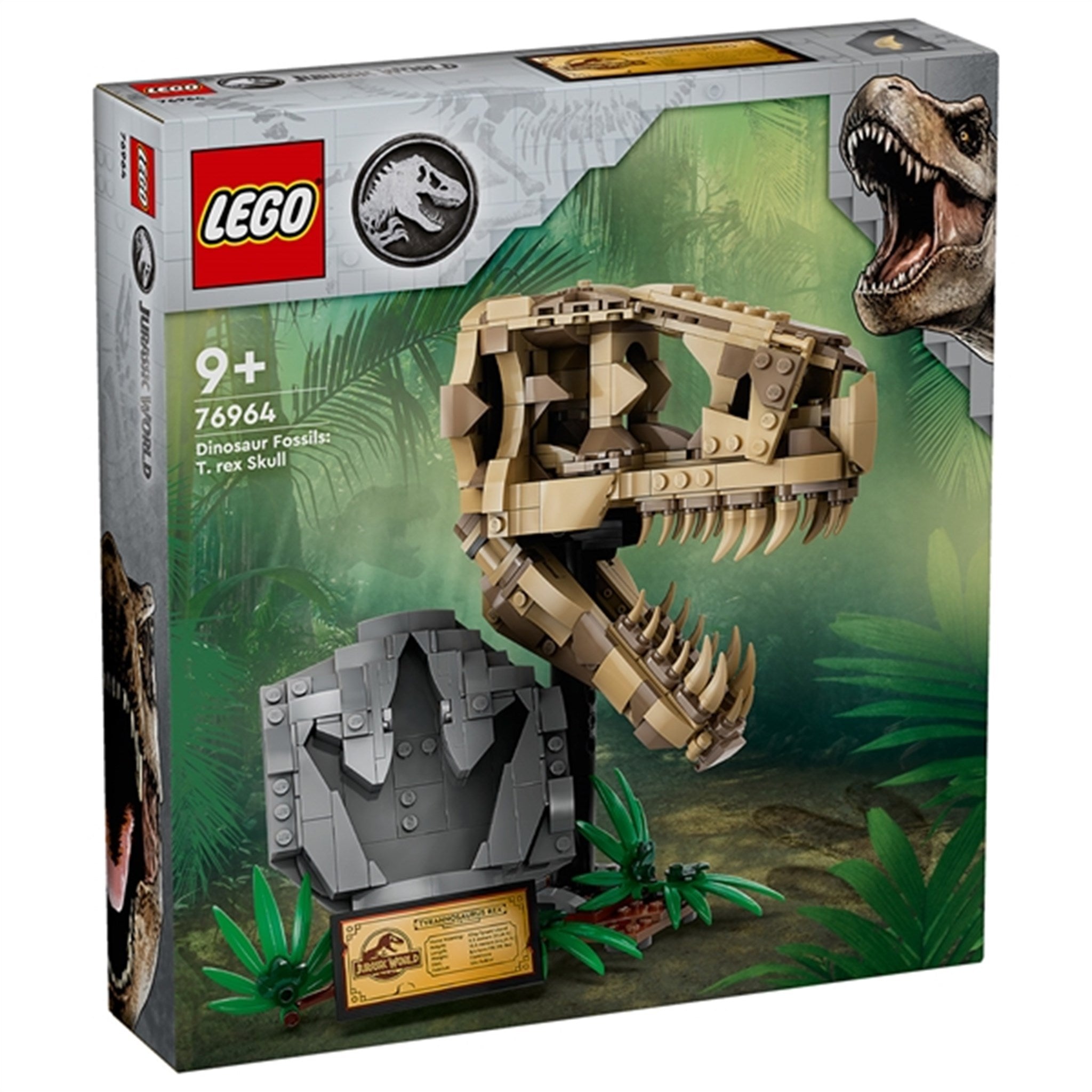 LEGO® Jurassic World™ Dinosauriefossiler: T. Rex-Skalle