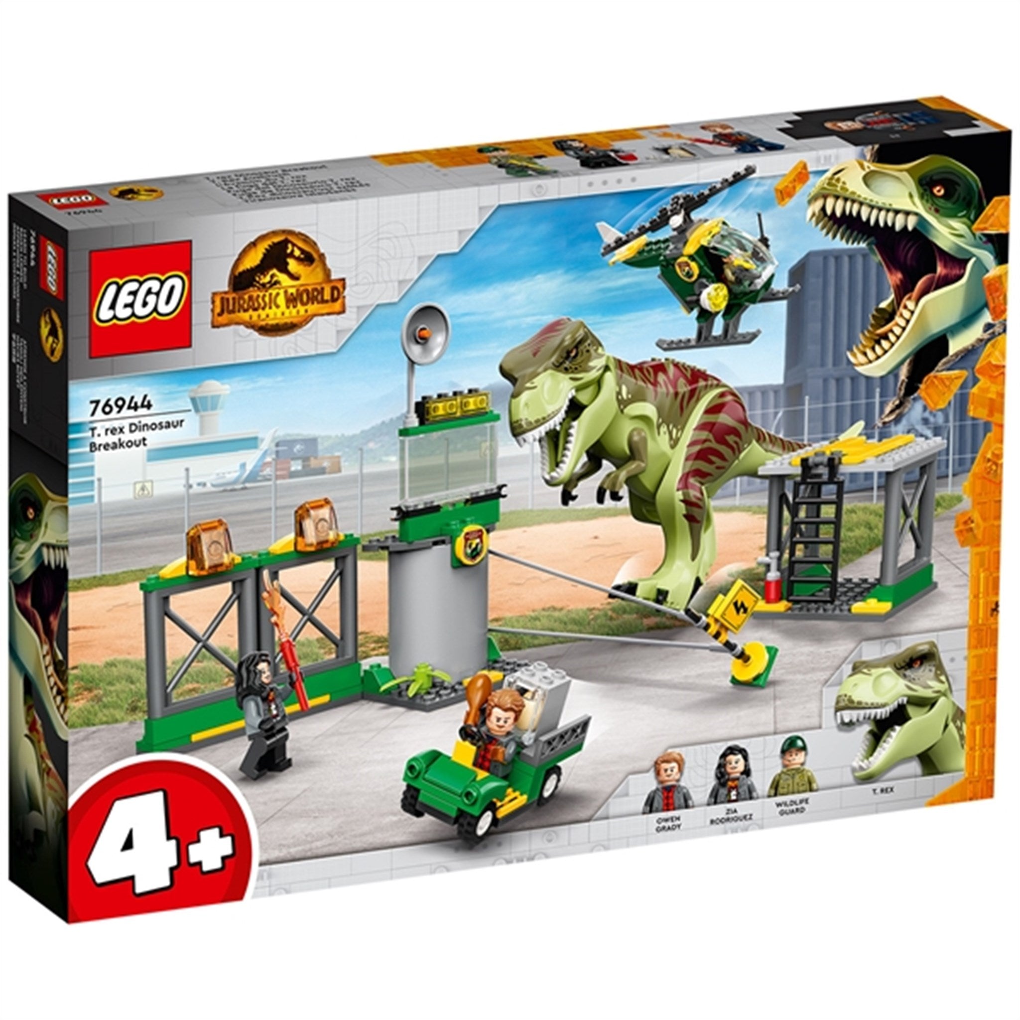 LEGO® Jurassic World™ T. rex – Dinosaurieflykt