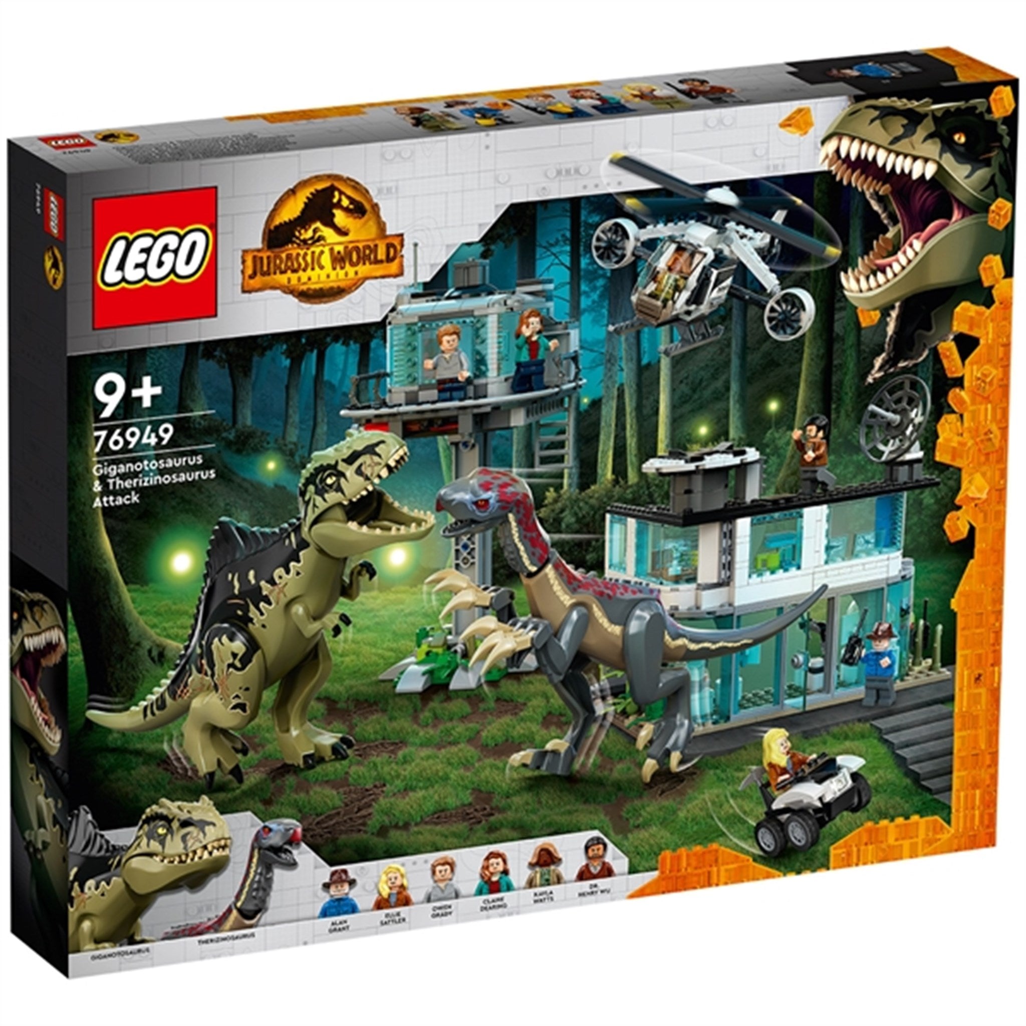 LEGO® Jurassic World™ Giganotosaurus & Therizinosaurus – Attack