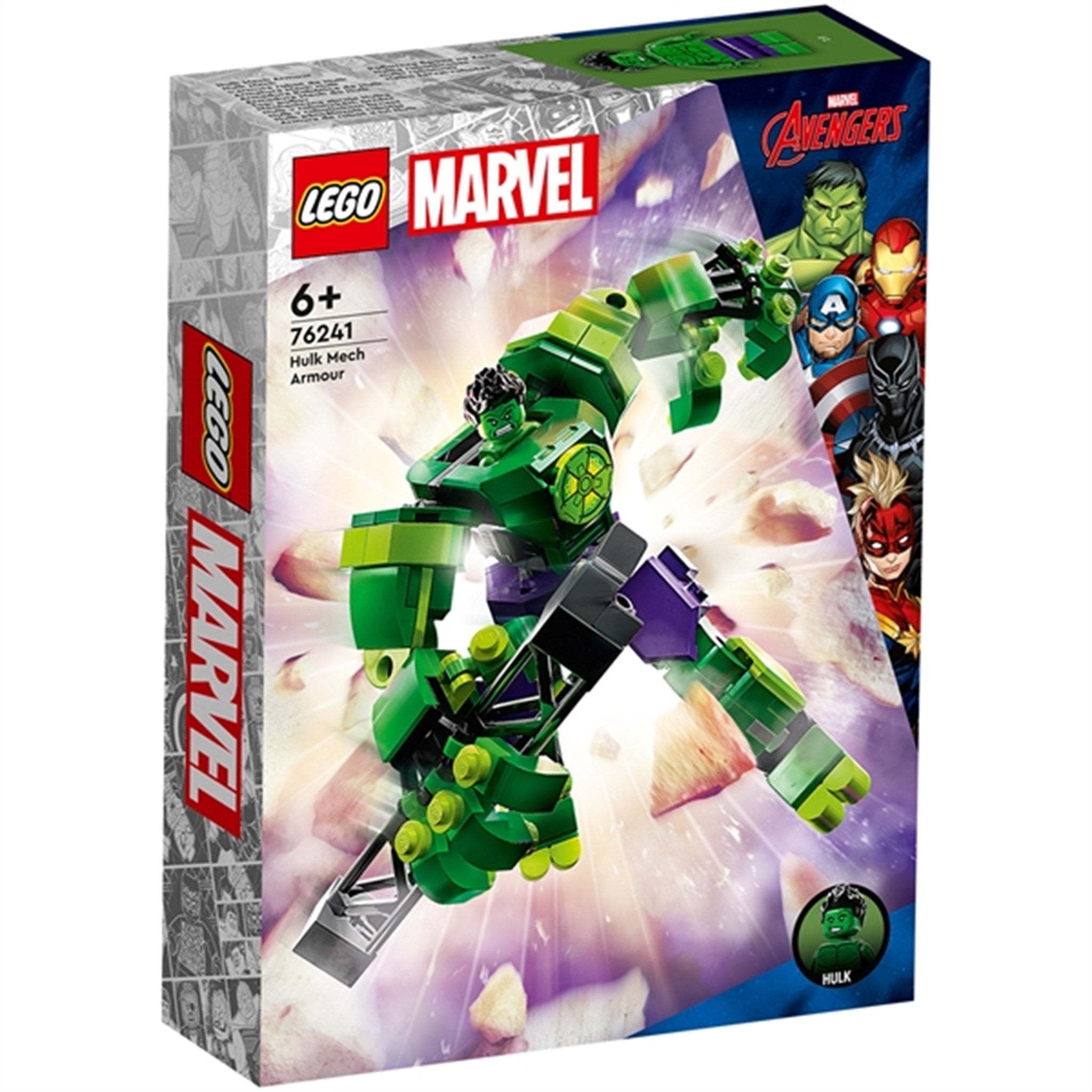 LEGO® Marvel Hulk i Robotrustning