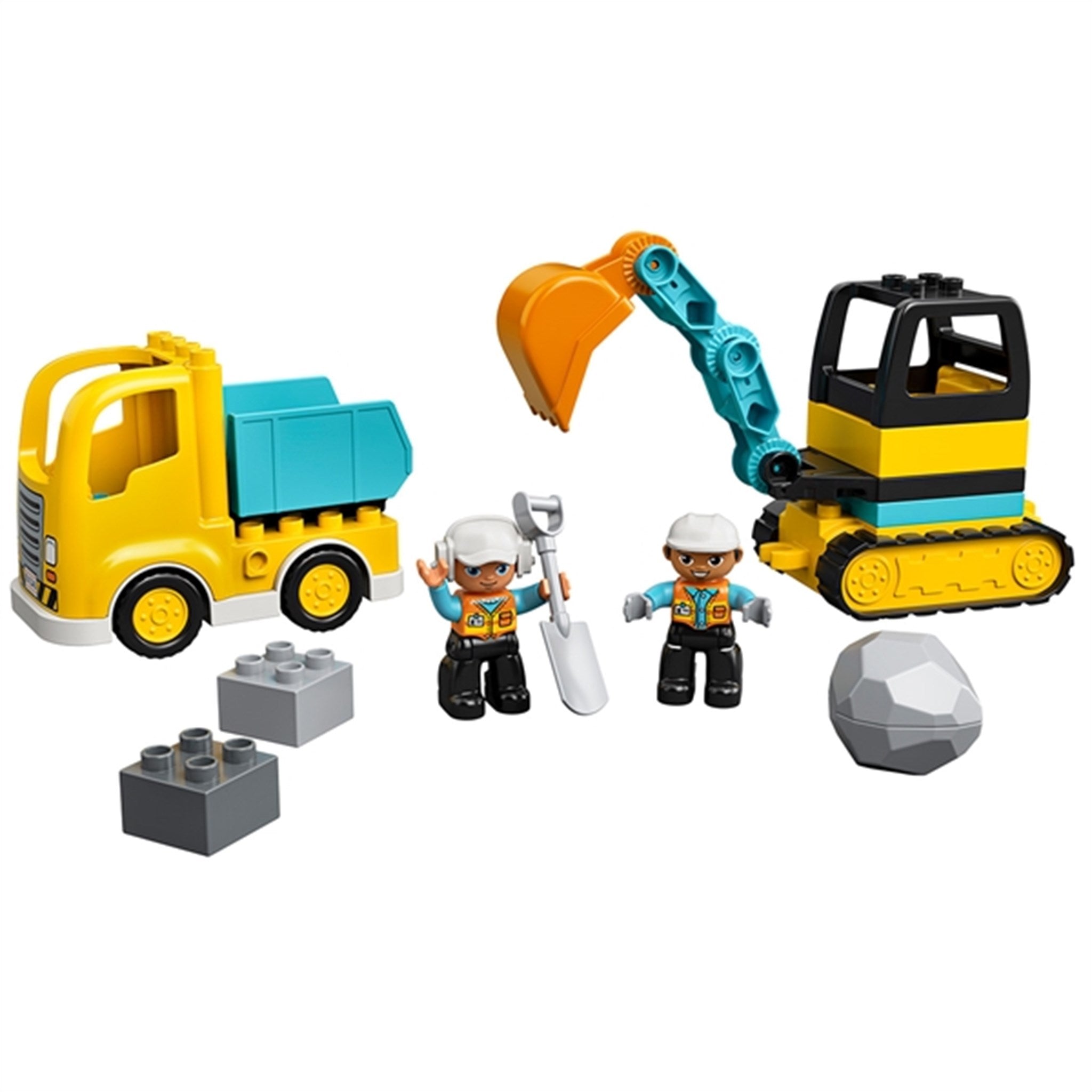 LEGO® DUPLO® Lastbil och Grävmaskin på Larvband 6