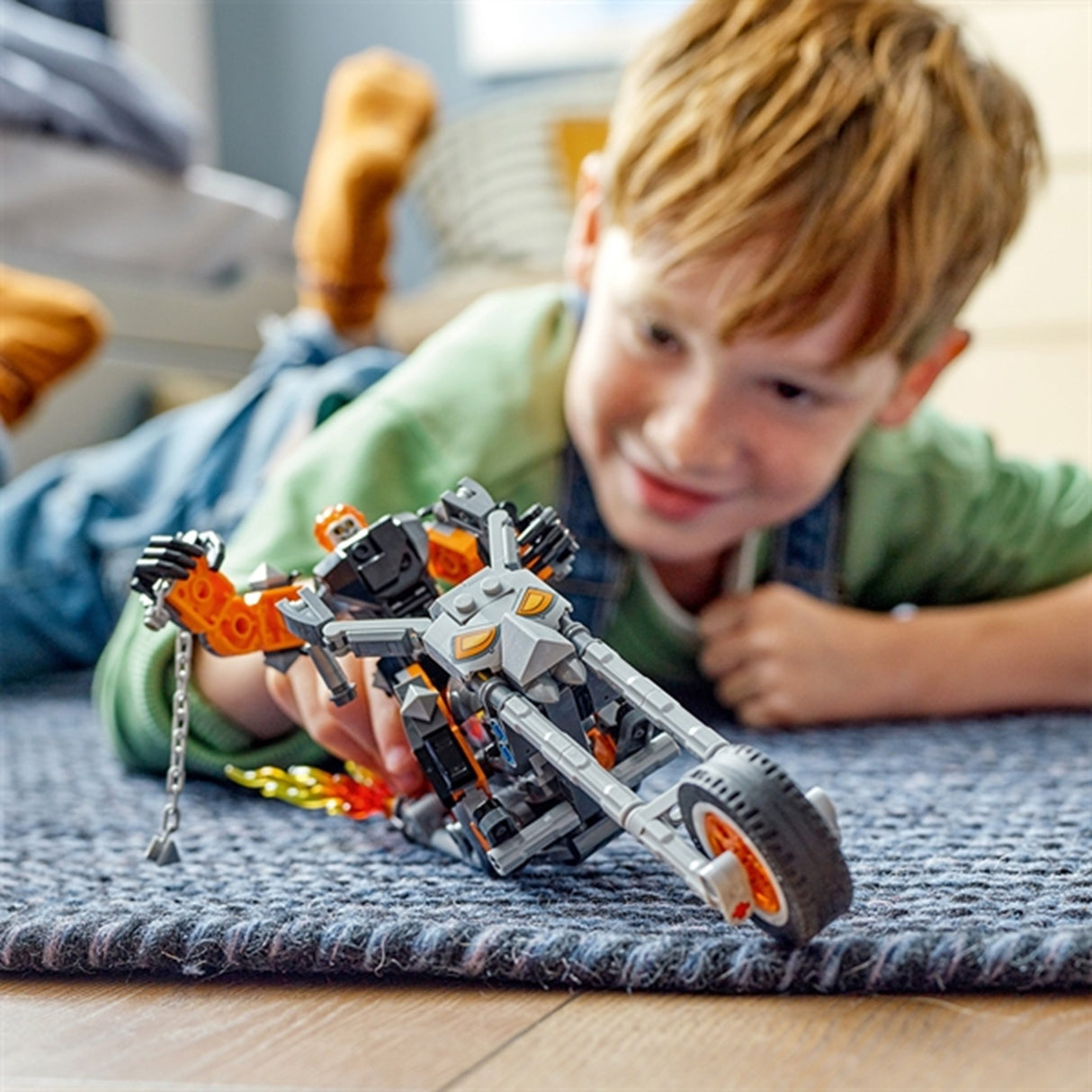 LEGO® Marvel Ghost Rider Robot och Cykel 2