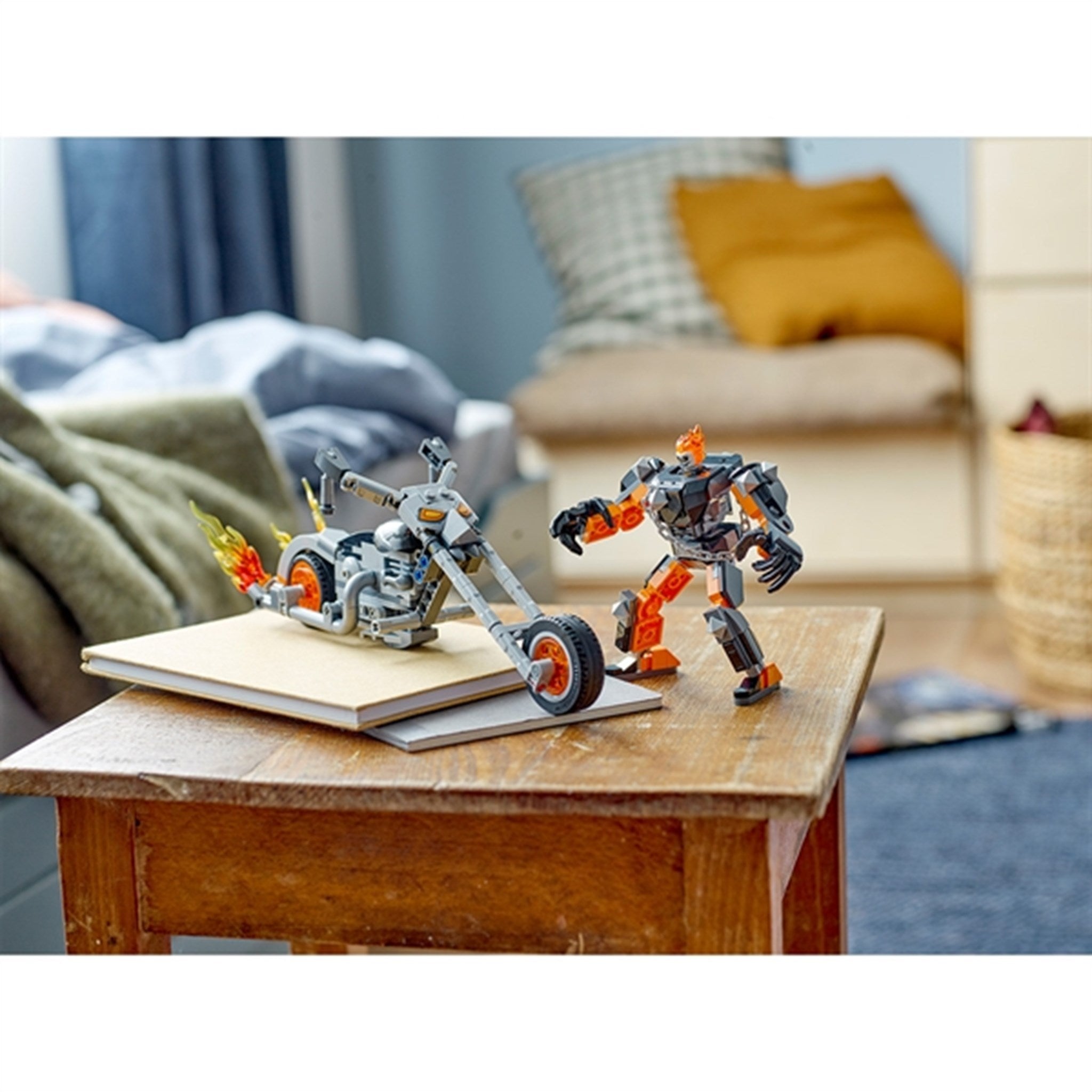 LEGO® Marvel Ghost Rider Robot och Cykel 6