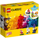 LEGO® Classic Kreativa Transparenta Klossar