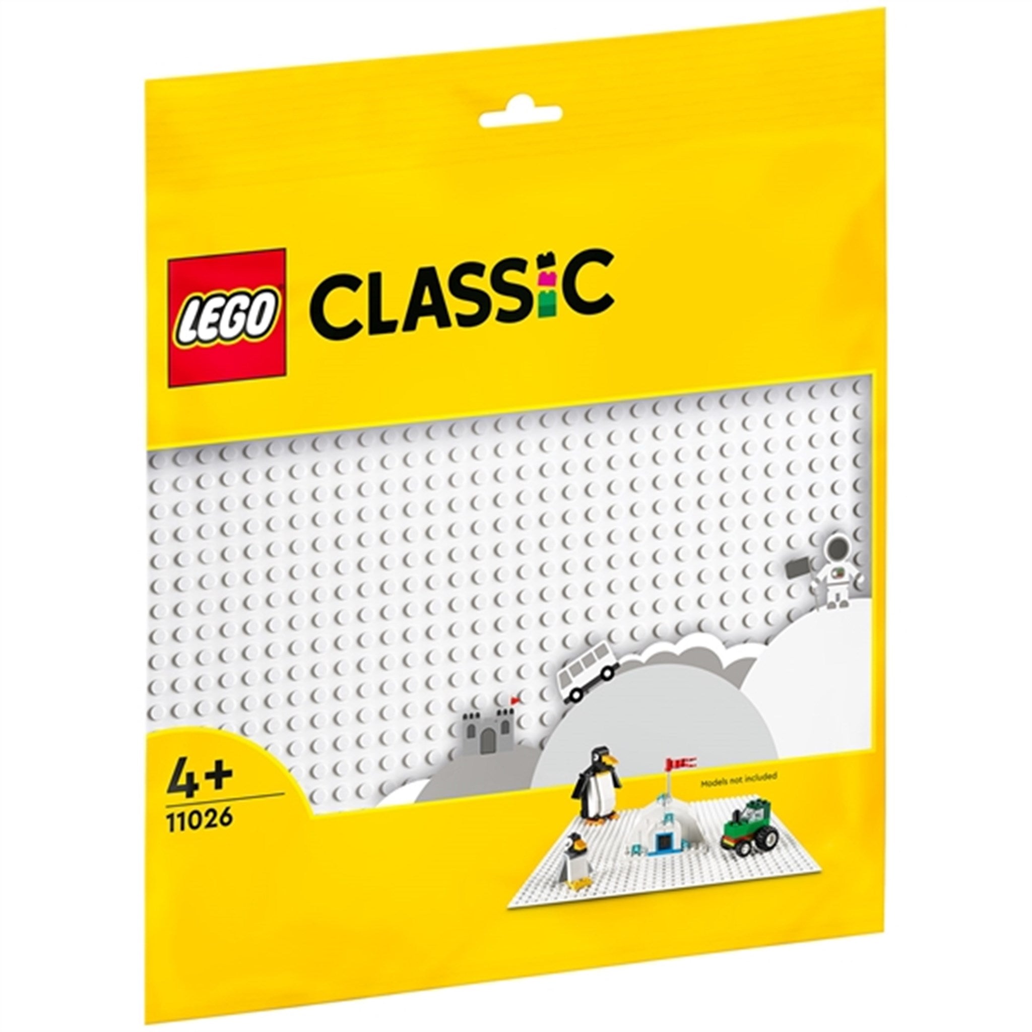 LEGO® Classic Vit Basplatta