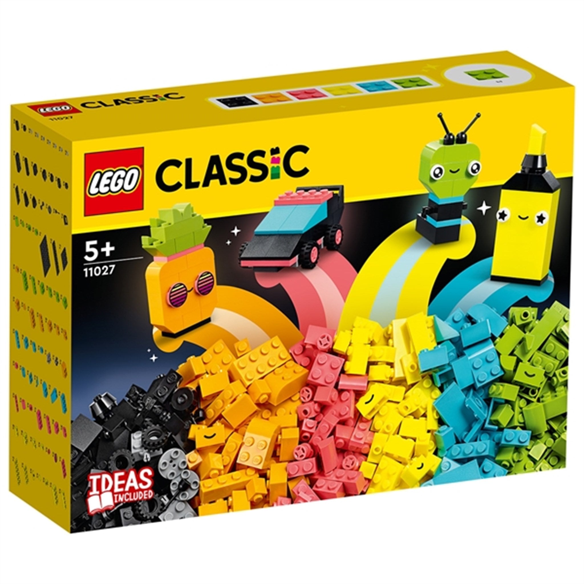 LEGO® Classic Kreativt Skoj med Neonfärger