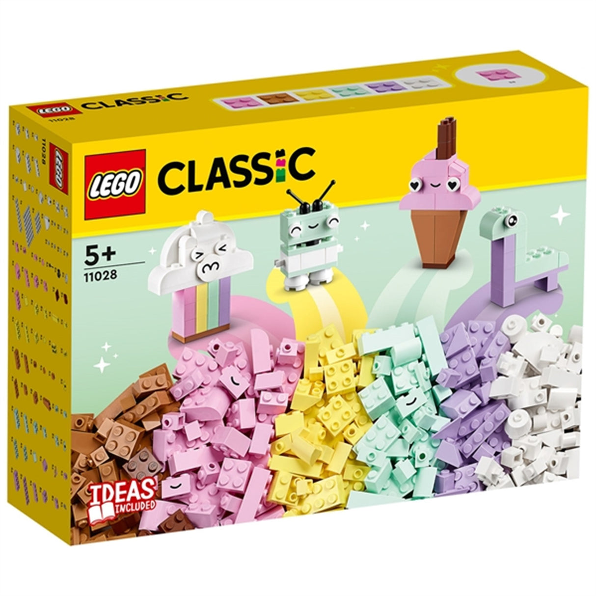 LEGO® Classic Kreativt skoj med Pastellfärger