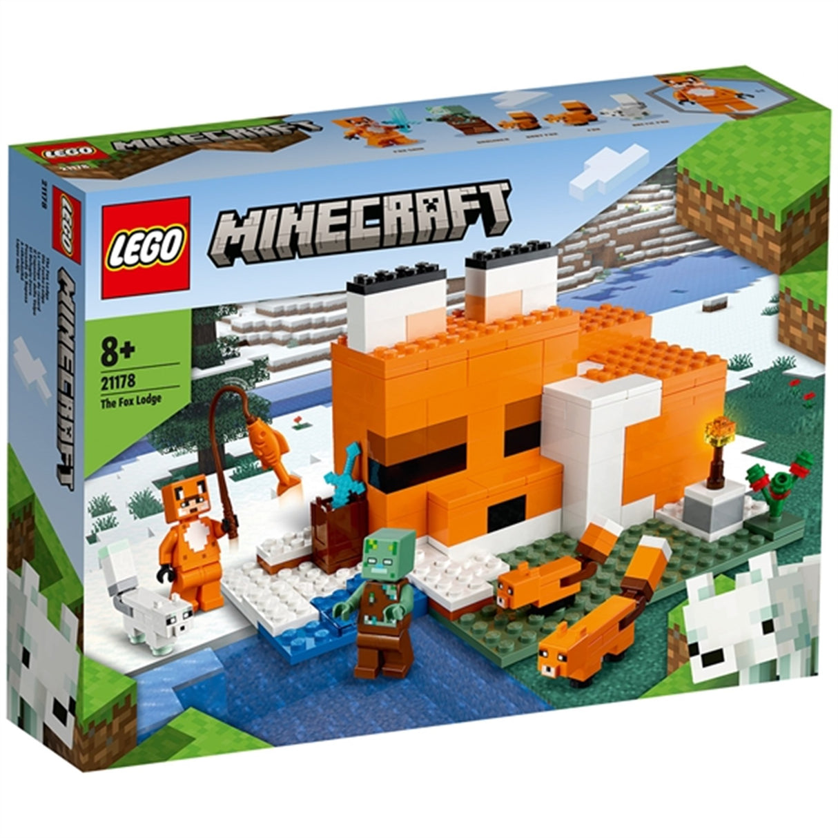 LEGO® Minecraft® Rävstugan