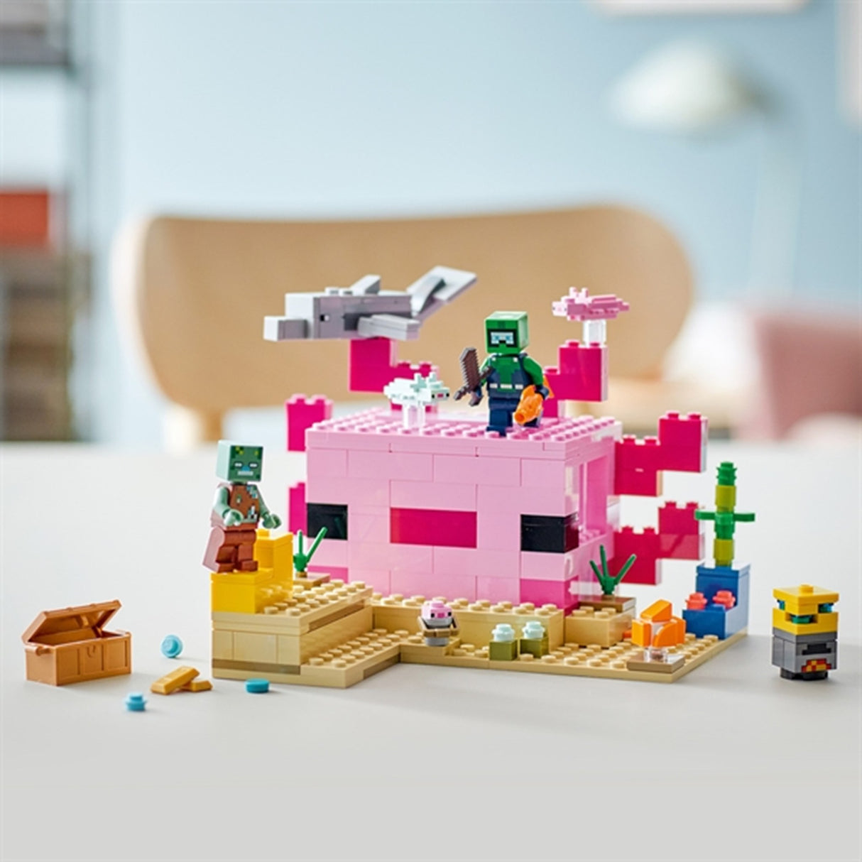 LEGO® Minecraft® Axolotlhuset 5