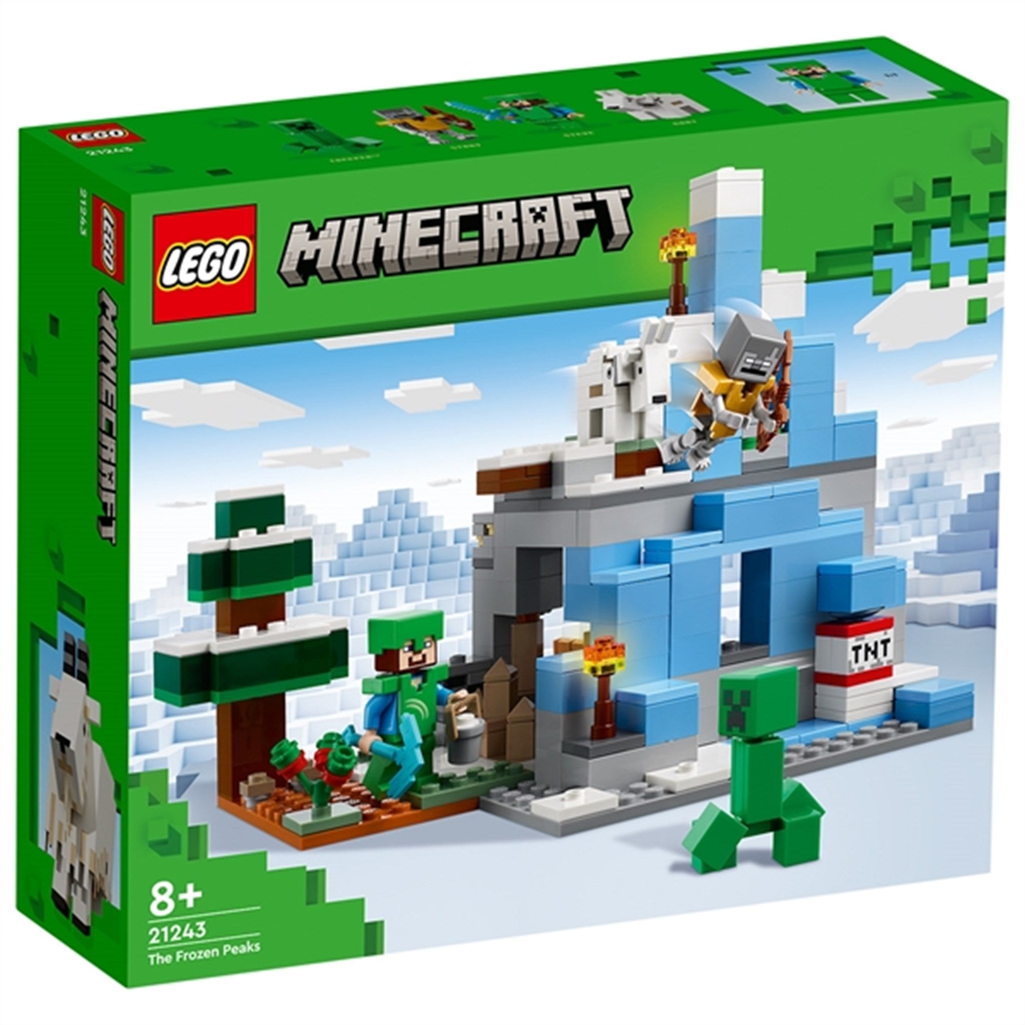 LEGO® Minecraft® De Frostiga Bergen