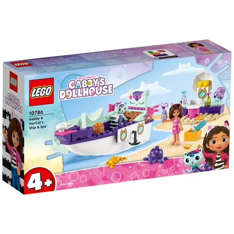 LEGO® Gabby's Dollhouse Gabbys och Sjökattens Skepp och Spa