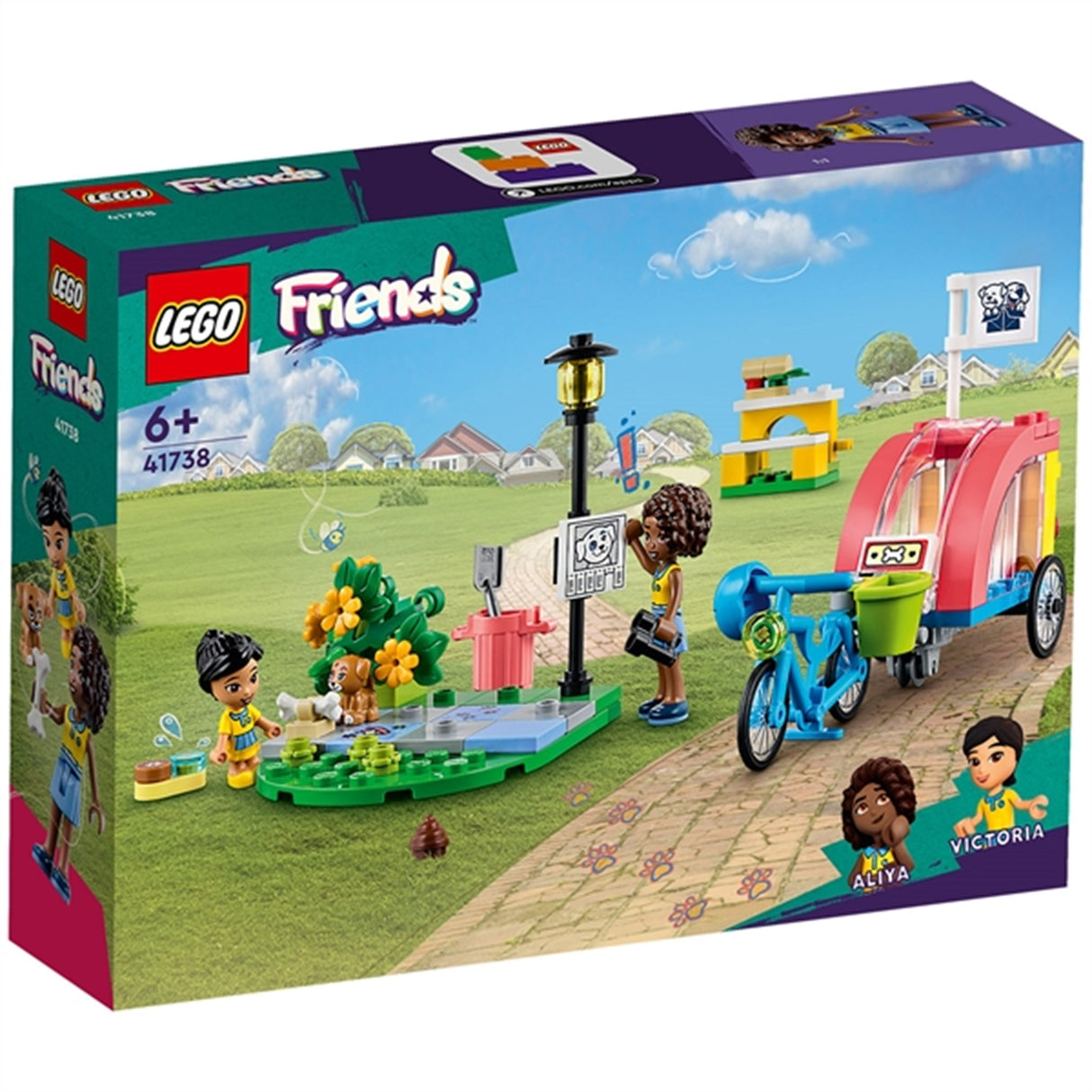 LEGO® Friends Hundräddningscykel