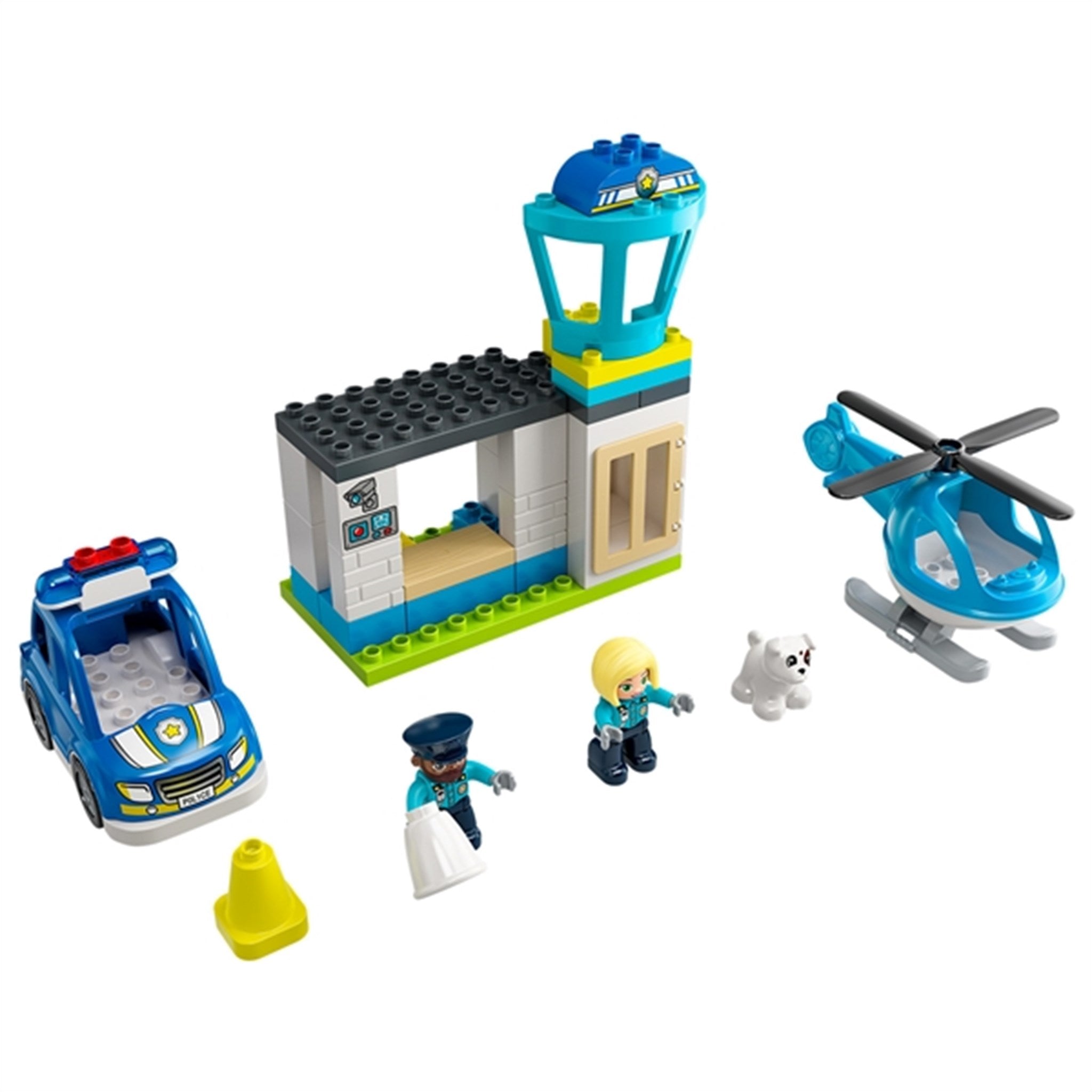 LEGO® DUPLO® Polisstation och Helikopter 5