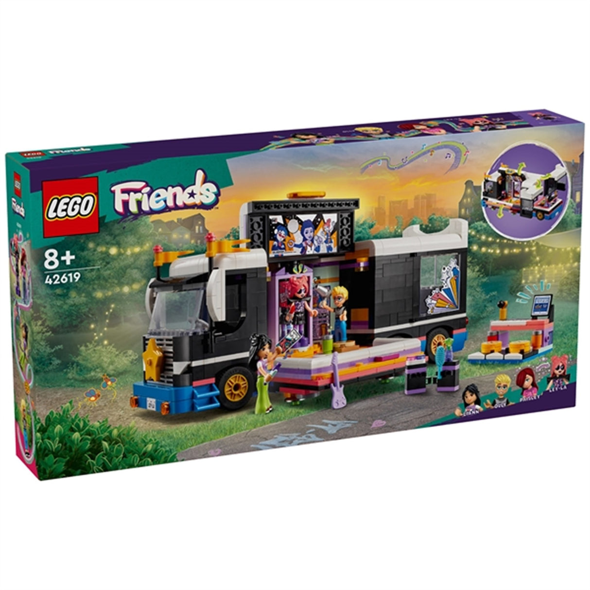 LEGO® Friends Popstjärnans Turnébuss