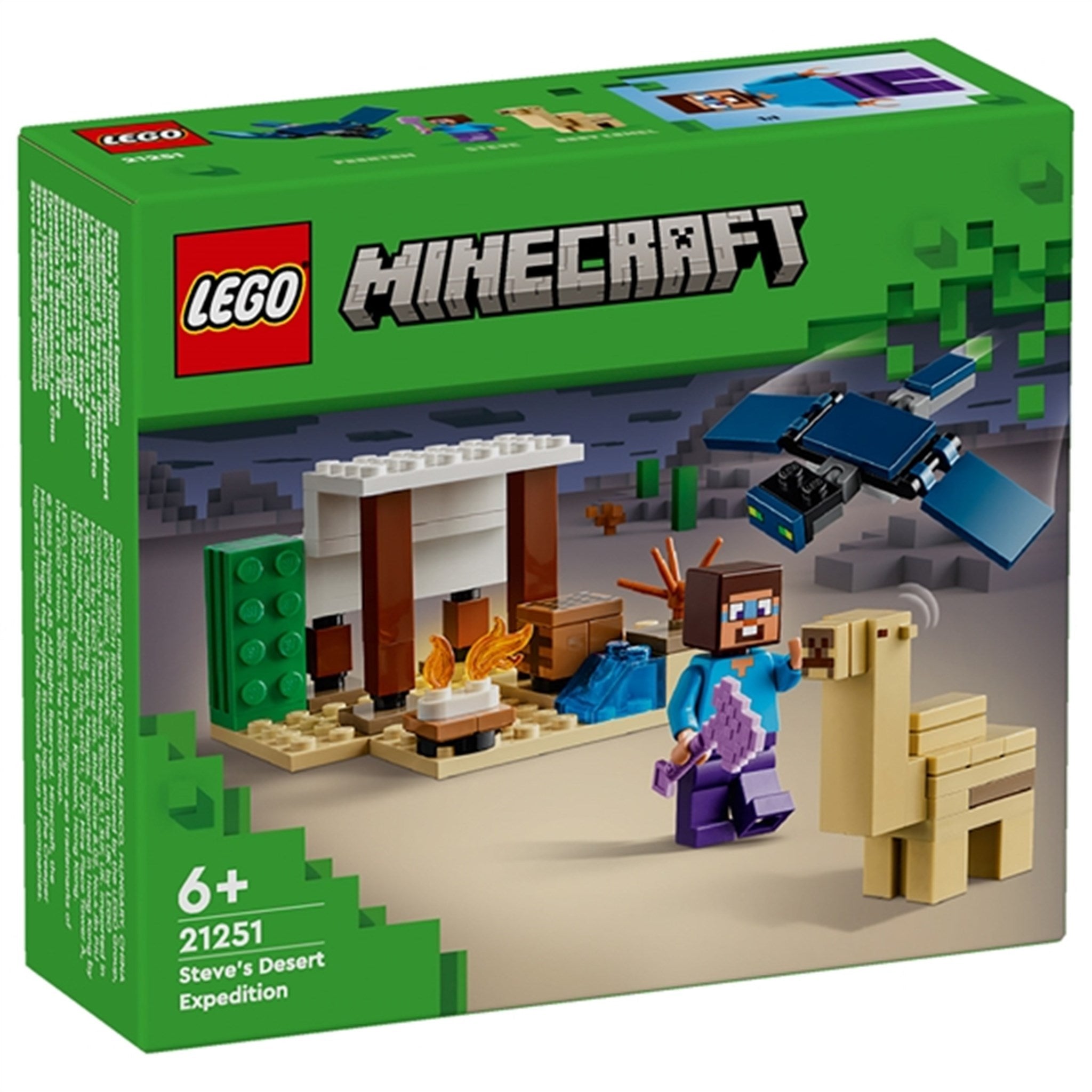 LEGO® Minecraft® Steves Ökenexpedition