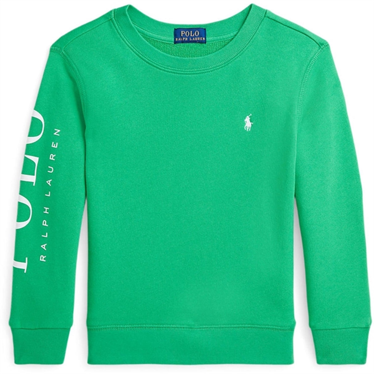 Köp Polo Ralph Lauren Boy Sweatshirt Tiller Green Luksusbaby