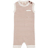 Copenhagen Colors Cream/Natural Comb. Stickat Romper Ränder