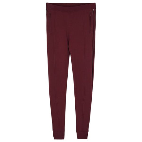 Little Remix Casey Pants Burgundy/White Piping