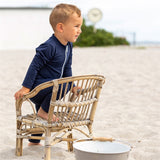 Petit Crabe Blue Lou Star Heldragt m. Lynlås